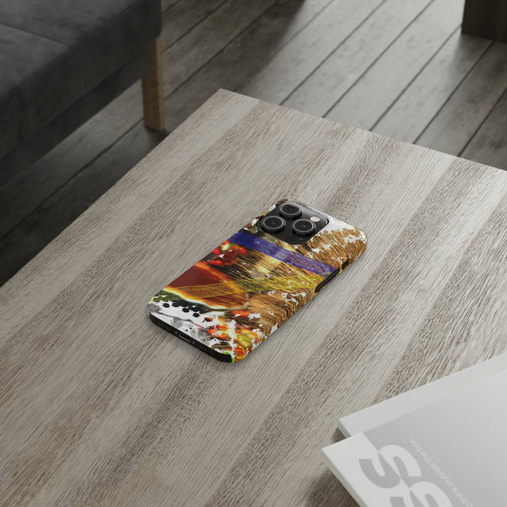 Slim Cute Phone Cases for Iphone - | iPhone 15 Case | iPhone 15 Pro Max Case, Iphone 14 Case, Iphone 14 Pro Max, Iphone 13, Thanksgiving Pecan Pie - Studio40ParkLane