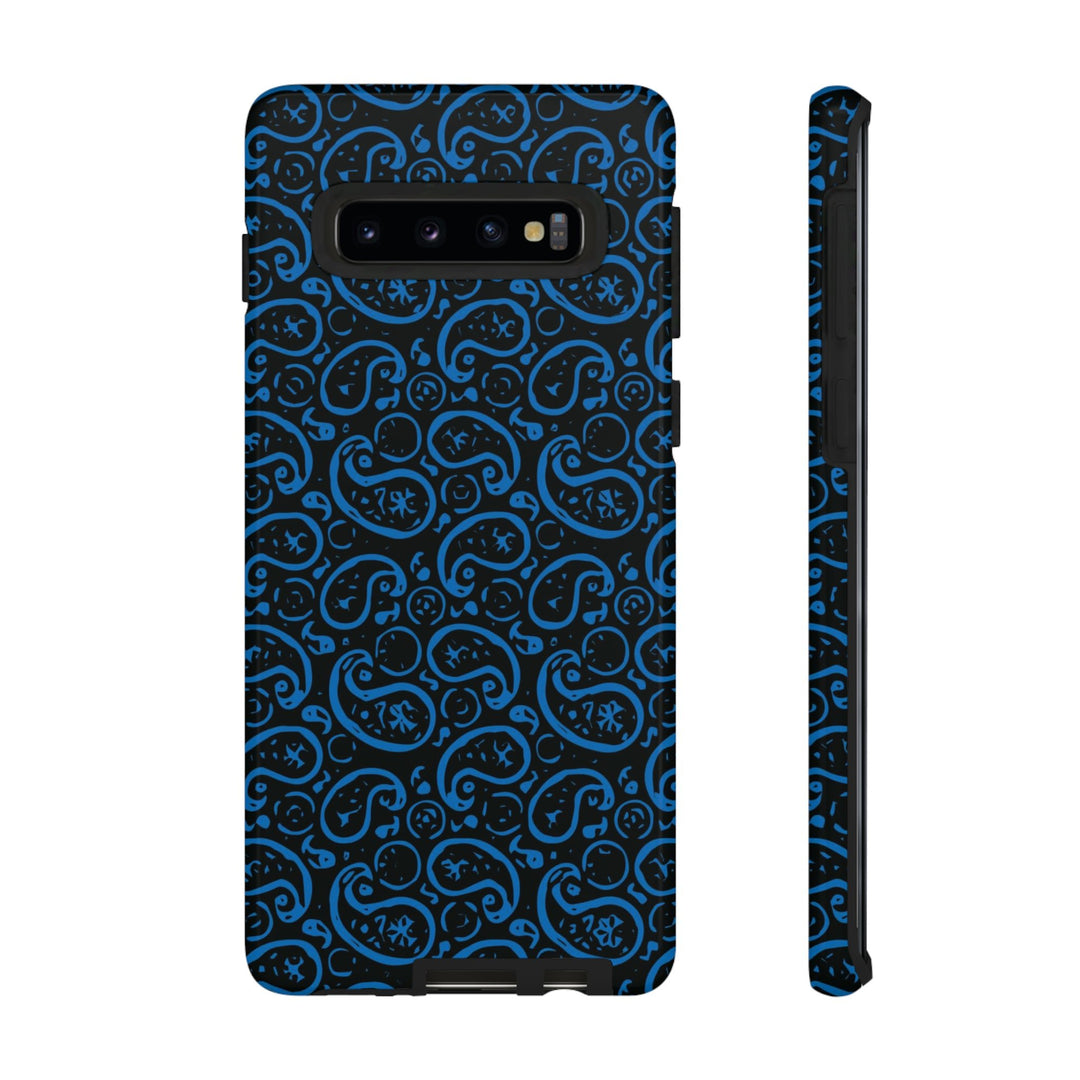 Samsung Galaxy Phone Case | Galaxy S23, S22, S21, S20 | Luxury Case Double Layered | Impact Resistant | Fashionable - Paisley 4 - Studio40ParkLane