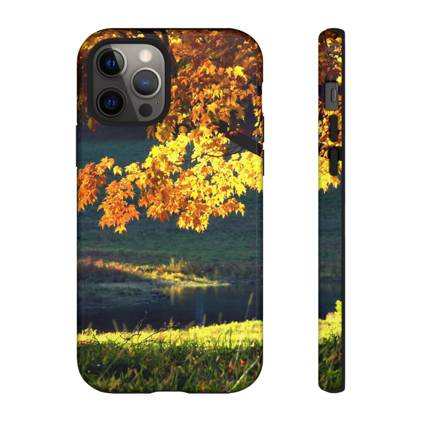 Impact Resistant, Fall Leaves Collage, Cute Phone Cases for Samsung S24, S23, S22, S21, IPhone 15 pro Iphone 14 pro Iphone 13 IPhone 12 Iphone 11