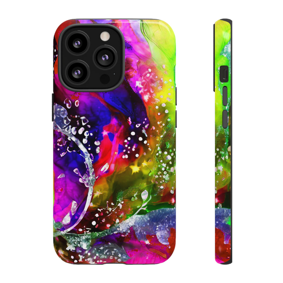 Impact Resistant, Multi Color Marble, Cute Phone Cases for Samsung S24, S23, S22, S21, IPhone 15 pro Iphone 14 pro Iphone 13 IPhone 12 Iphone 11 - Studio40ParkLane