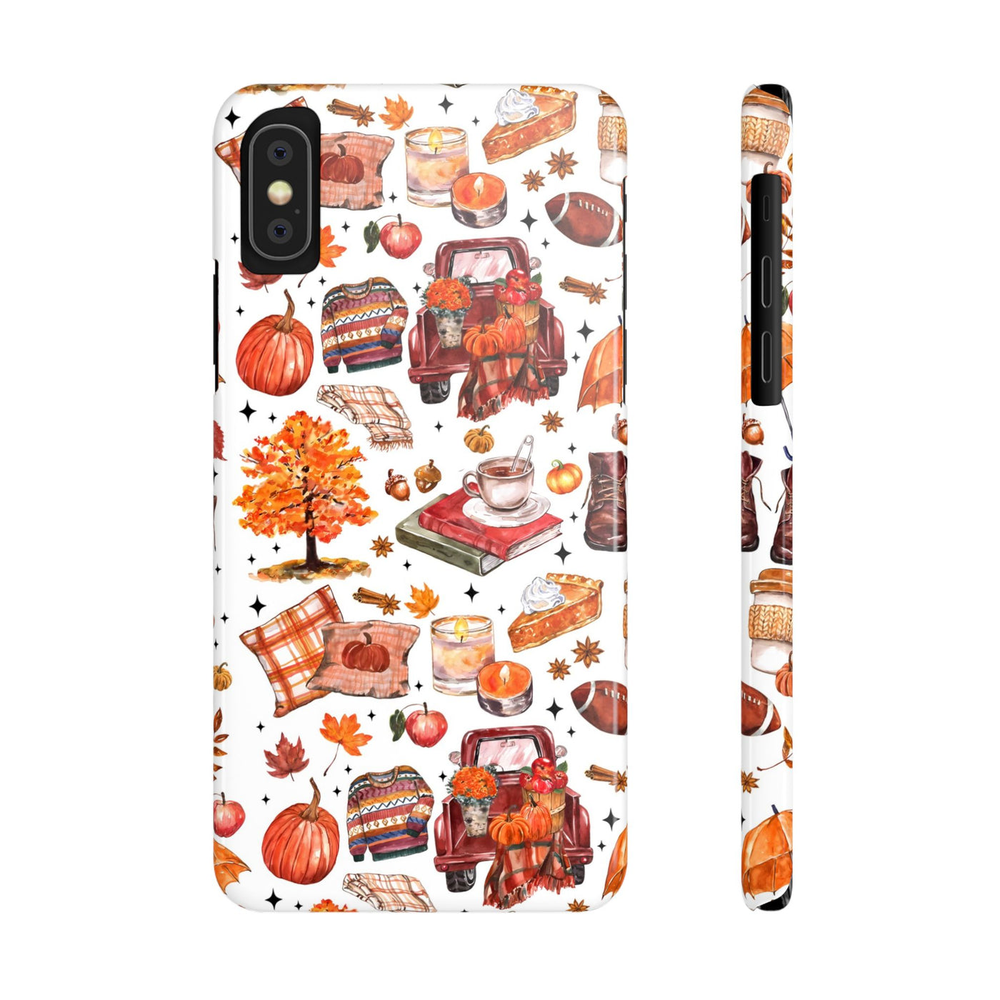 Slim Cute Fall Phone Cases Gift for Her Coquette Collage for Iphone 16 | iPhone 15 Case | iPhone 15 Pro Max Case, Iphone 14 Case, Iphone 13, Slim