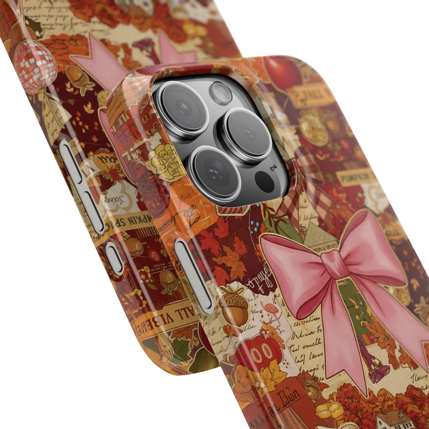 New England fall Coquette Collage Cute Phone Case for Iphone 16 - | iPhone 15 Pro Max Case | iPhone 14 Case Iphone 13 12 11 10 9 8 7 X XS - Studio40ParkLane