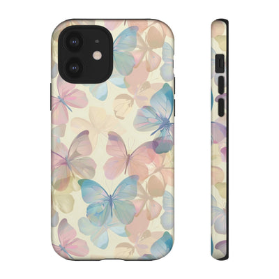 Cute Samsung Case | Cool Iphone Case | Summer Pastel Butterflies, Samsung S24, S23, S22, S21, IPhone 15 Case | Iphone 14 Case, Iphone 13 Case