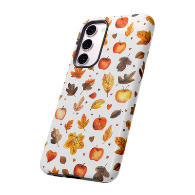 Autumn Fall Leaves Gift for Her Cute Phone Case for, Samsung Galaxy S24, S23, S22, S21, IPhone 16 Case | Iphone 15, Iphone 14, IPhone 13 Case