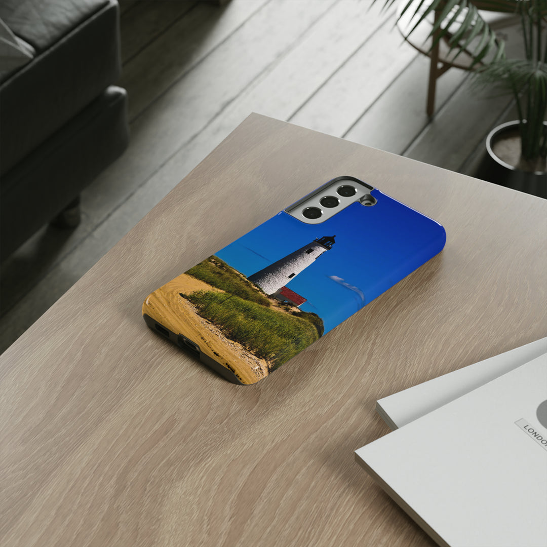 Cute Samsung Phone Case | Aesthetic Samsung Phone Case | Lighthouse Beach | Galaxy S23, S22, S21, S20 | Luxury Double Layer | Cool - Studio40ParkLane
