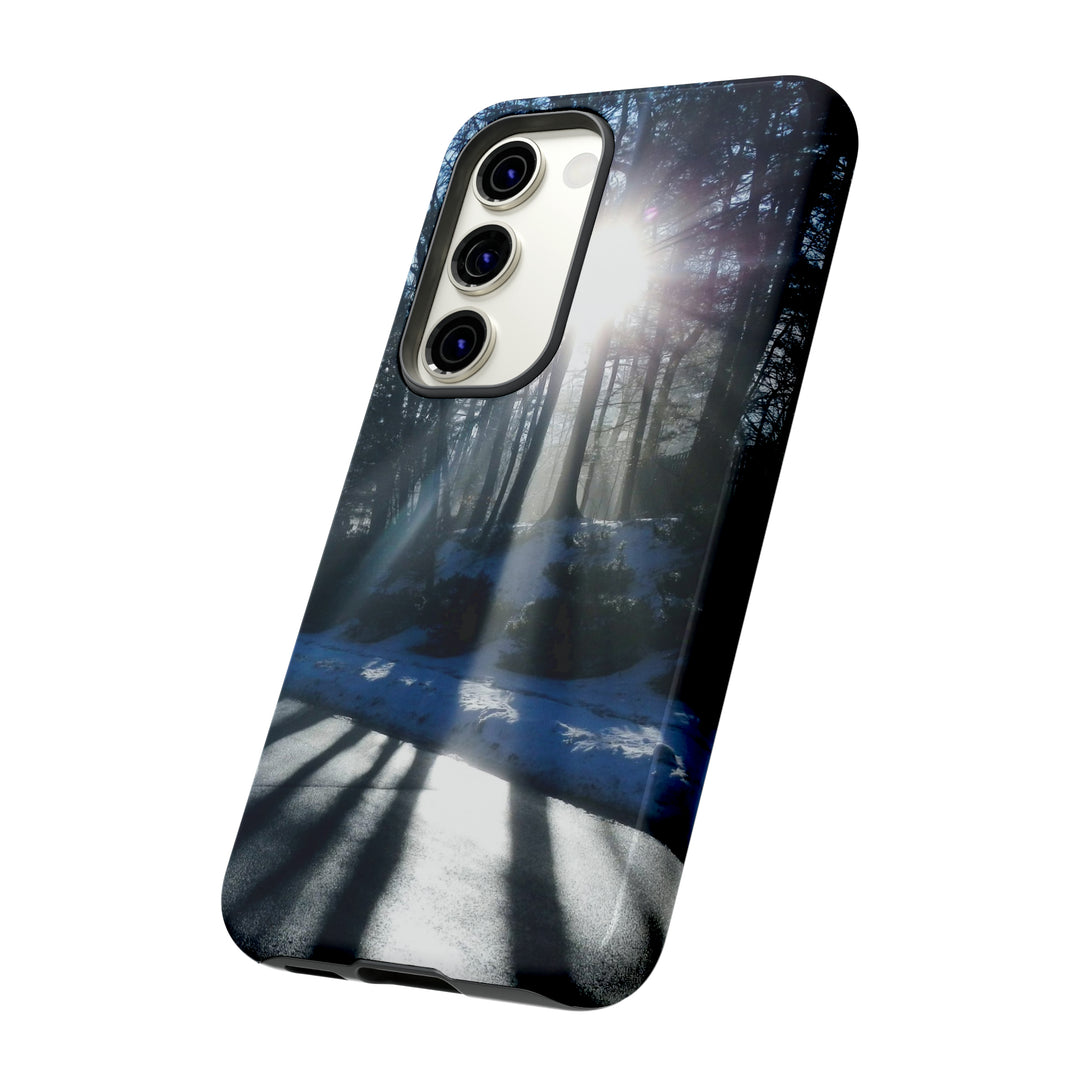 Cute Samsung Phone Case | Aesthetic Samsung Phone Case | Galaxy S23, S22, S21, S20 | Winter Sunshine, Protective Phone Case - Studio40ParkLane