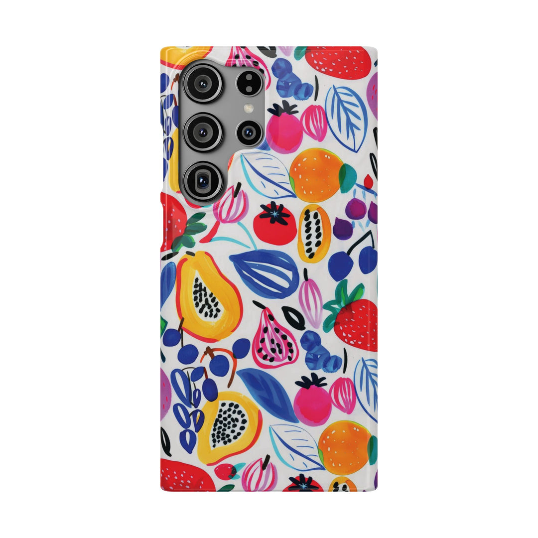 Snap Cute Custom Phone Case, Summer Fruit case for iPhone 18 17 16 15 14 13 12 Pro Max, Samsung S26 S25 S24 S23 Ultra Protective Phone Case - Studio40ParkLane