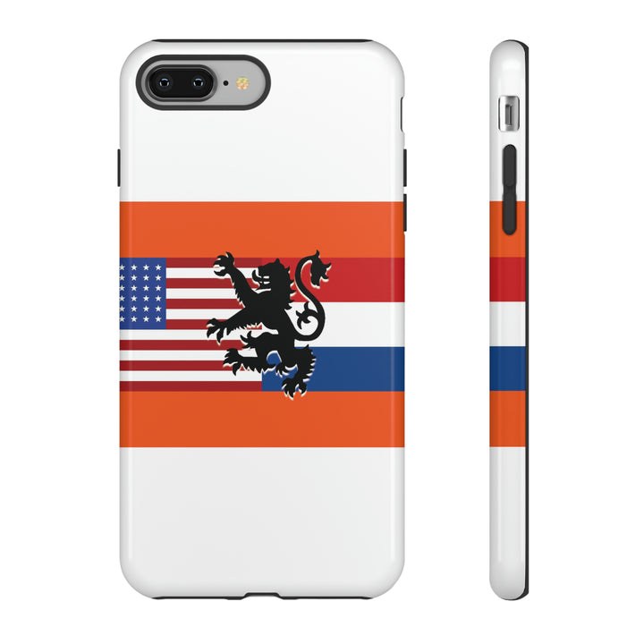 Cute IPhone Case | iPhone 15 Case | iPhone 15 Pro Max Case, Iphone 14 Case, Iphone 14 Pro Max Case IPhone Case for Art Lovers, Dutch US Flag - Studio40ParkLane