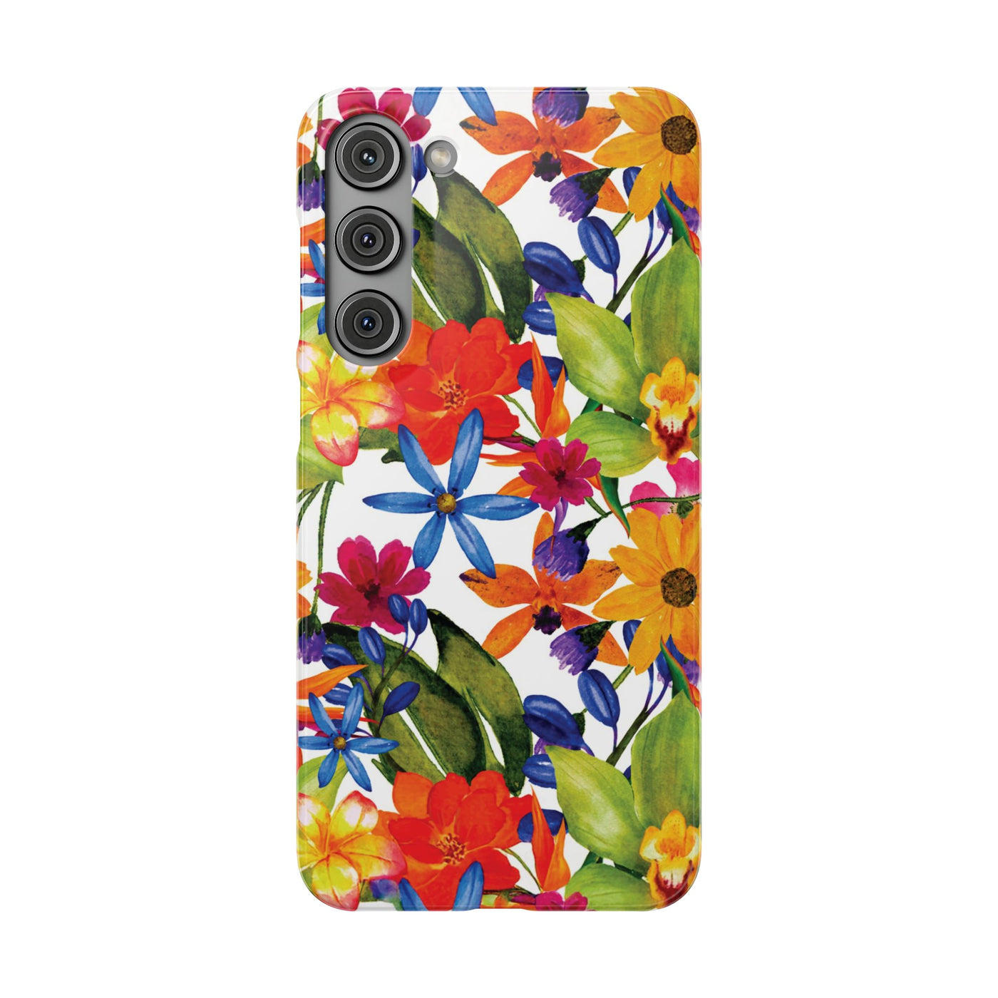 Snap Spring Flowers Cute Phone Cases for Samsung S24, S23, S22, S21, S20, Plus and Ultra, Iphone 16 Pro Max, Iphone 15, 14, 13, 12, 11, 10 - Studio40ParkLane