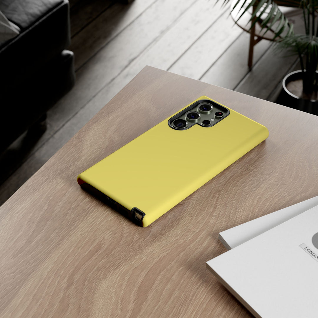 Premium Tough Light - Yellow Gift for Her Cute Phone Cases for Samsung S25 S24, S23, S22, S21, Iphone, 16, 15, 14, 13 Pro Max Ultra - Studio40ParkLane