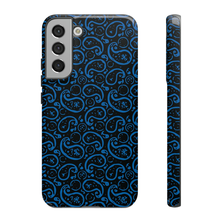 Samsung Galaxy Phone Case | Galaxy S23, S22, S21, S20 | Luxury Case Double Layered | Impact Resistant | Fashionable - Paisley 4 - Studio40ParkLane