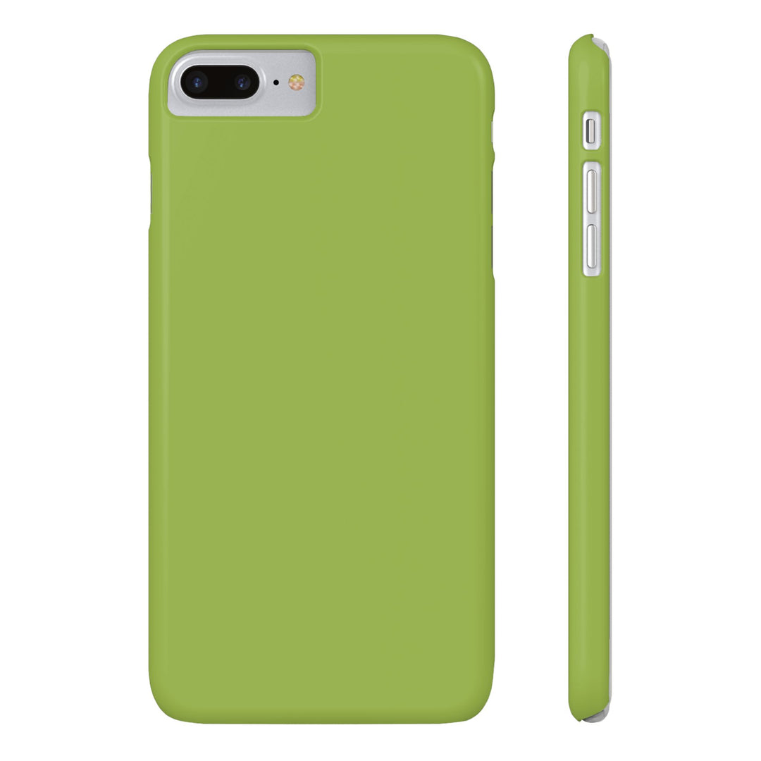 Slim Chartreuse Green Gift for Her Aesthetic Cute Phone Case for Iphone 16 - | iPhone 15 Pro Max Case | iPhone 14 Case 13 12 11 10 9 8 7 - Studio40ParkLane
