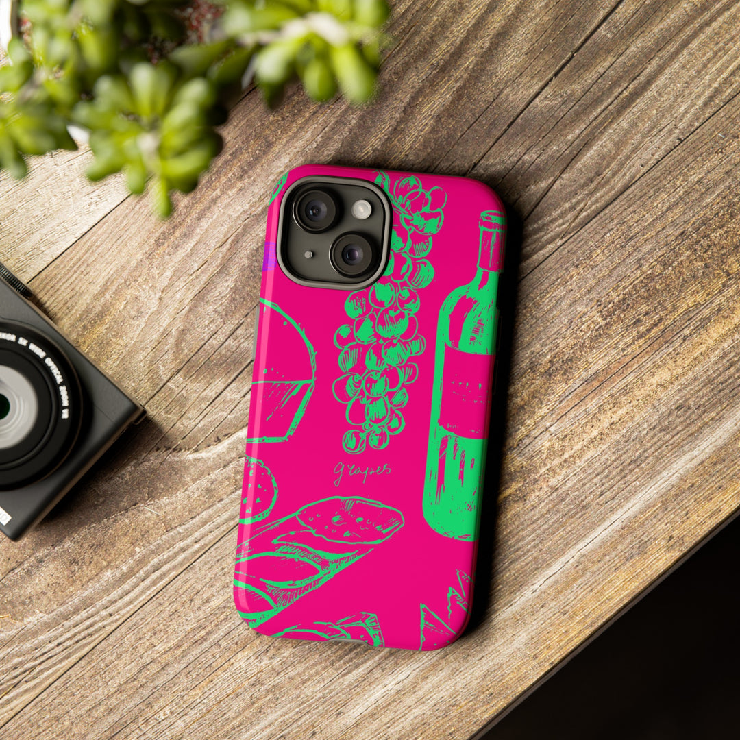 Impact Resistant, Italian French, Cute Phone Cases for Samsung S24, S23, S22, S21, IPhone 15 pro Iphone 14 pro Iphone 13 IPhone 12 Iphone 11 - Studio40ParkLane