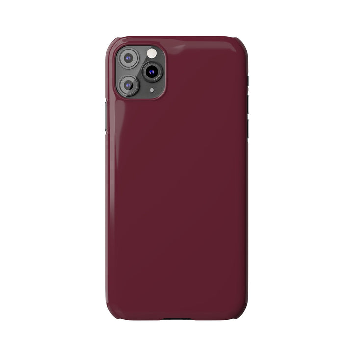 Slim Burgundy Maroon Gift for Her Aesthetic Cute Phone Case for Iphone 16 - | iPhone 15 Pro Max Case | iPhone 14 Case 13 12 11 10 9 8 7 - Studio40ParkLane