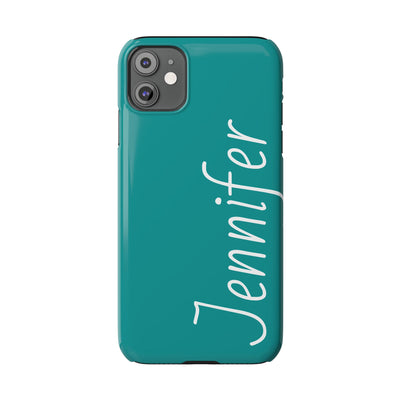 Personalized Initial Name Custom Slim Phone Cases for Iphone 16 Pro Max | iPhone 15 Case | iPhone 15 Pro Max Case, Iphone 14, 13, 12, 11, 10, 8, 7 - Studio40ParkLane