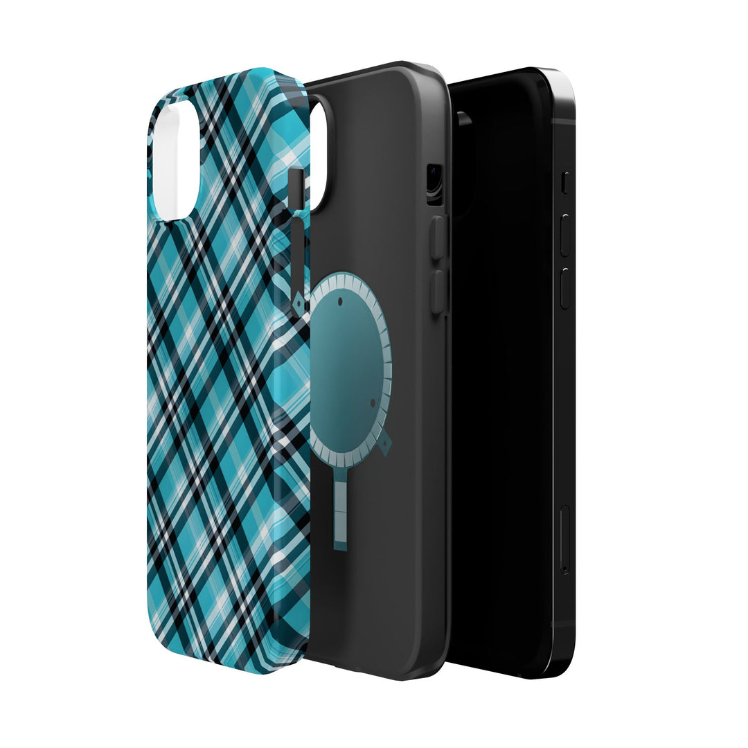 Checkered Plaid Magsafe Gift for Her Cute Phone Case for Iphone, | iPhone 16 | iPhone 15 Pro Max, Iphone 14 Pro Max, 13 12 11 10 9 8 7 - Studio40ParkLane