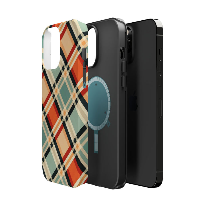 Checkered Plaid Magsafe Gift for Her Cute Phone Case for Iphone, | iPhone 16 | iPhone 15 Pro Max, Iphone 14 Pro Max, 13 12 11 10 9 8 7 - Studio40ParkLane