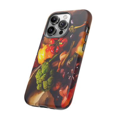 Impact Resistant, Fall Farm Vegetables, Cute Phone Cases for Samsung S24, S23, S22, S21, IPhone 15 pro Iphone 14 pro Iphone 13 IPhone 12 Iphone 11