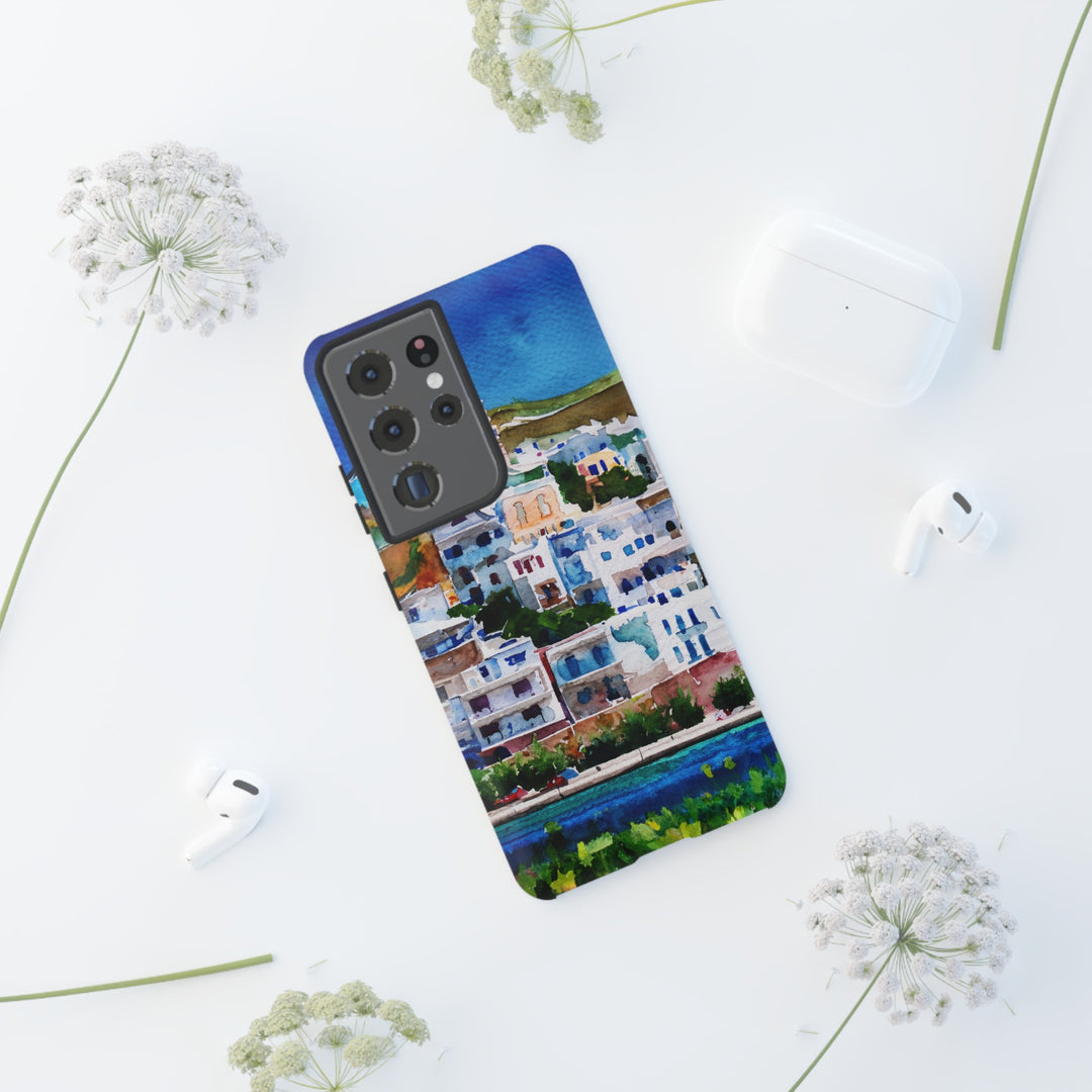 Impact Resistant, Greece House, Cute Phone Cases for Samsung S24, S23, S22, S21, IPhone 15 pro Iphone 14 pro Iphone 13 IPhone 12 Iphone 11 - Studio40ParkLane