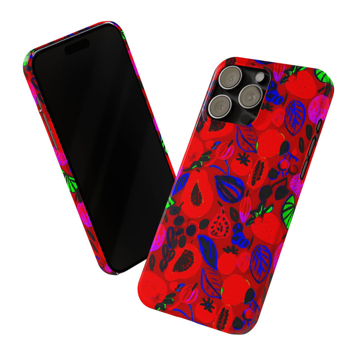 Slim Trendy Fall Fruit Gift for Her Cute Phone Cases for Iphone 16 | iPhone 15 Case | iPhone 15 Pro Max Case, Iphone 14, Iphone 14 Pro Max, Iphone 13, Slim - Studio40ParkLane
