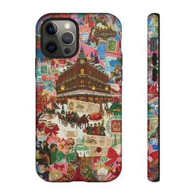 Aesthetic Tough London Coquette Collage Premium Phone Case - For iPhone 17 Pro Max iPhone 16 Pro iPhone 15 Iphone 14 Plus 13 Pro 12 11 10 XR - Studio40ParkLane