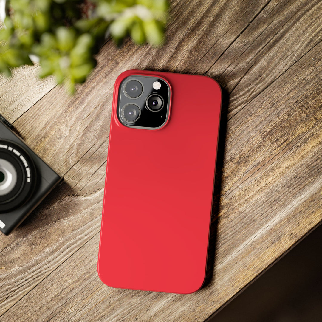 Slim Red Rouge Gift for Her Aesthetic Cute Phone Case for Iphone 16 - | iPhone 15 Pro Max Case | iPhone 14 Case 13 12 11 10 9 8 7 - Studio40ParkLane