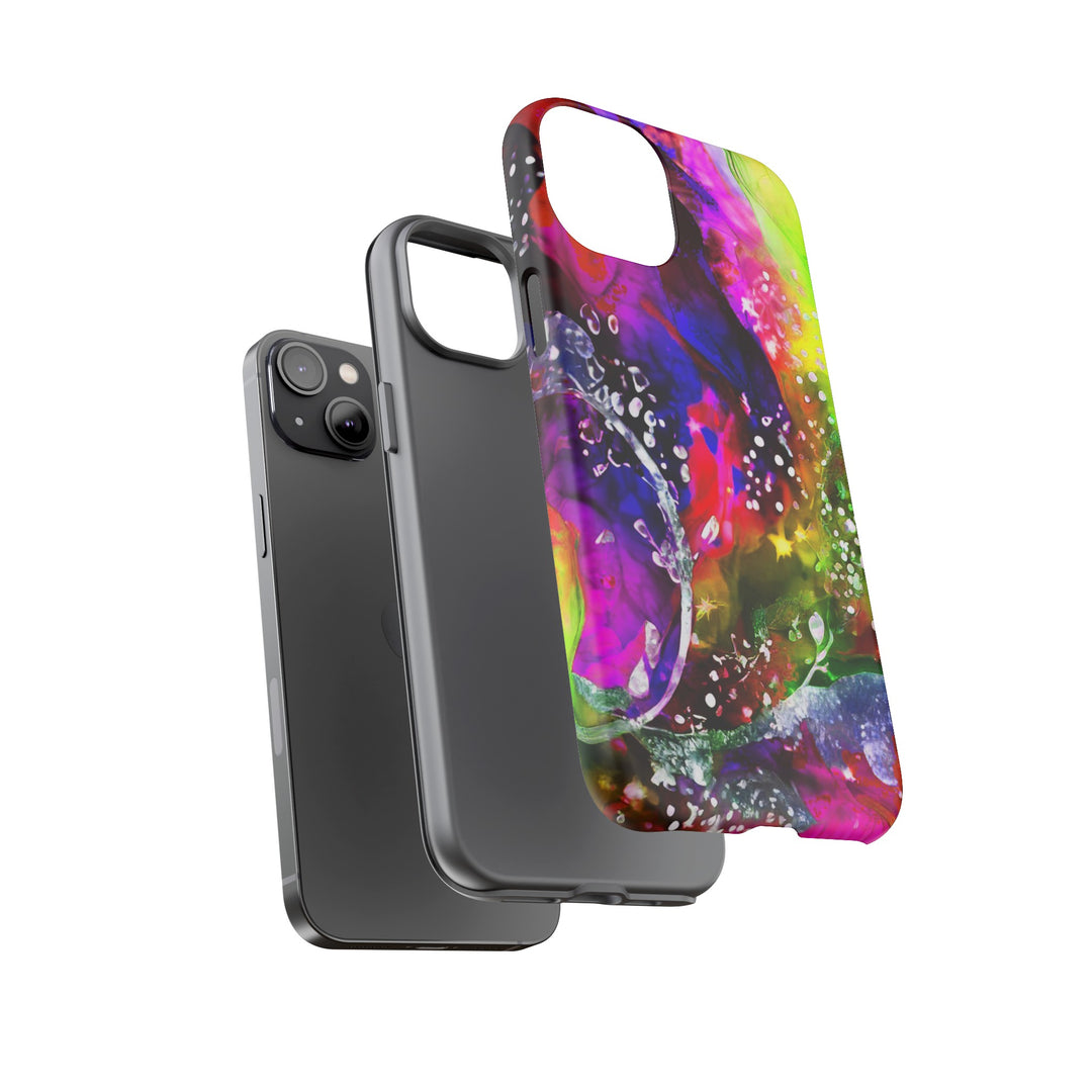 Impact Resistant, Multi Color Marble, Cute Phone Cases for Samsung S24, S23, S22, S21, IPhone 15 pro Iphone 14 pro Iphone 13 IPhone 12 Iphone 11 - Studio40ParkLane