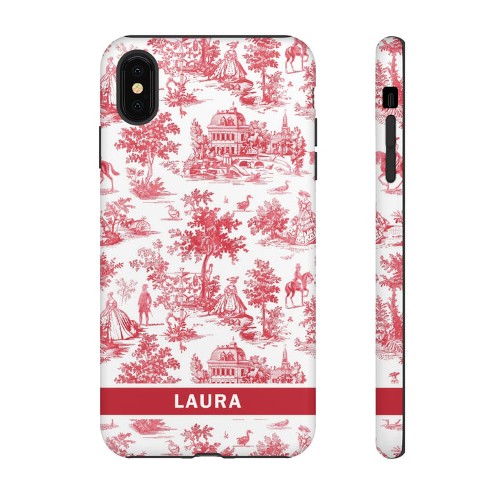 Premium Tough Personalized Initial Custom Gift Cute Phone Cases for Samsung Galaxy S24, S23, S22, S21 Plus, Ultra, Iphone 16, 15, 14 Pro Max - Studio40ParkLane