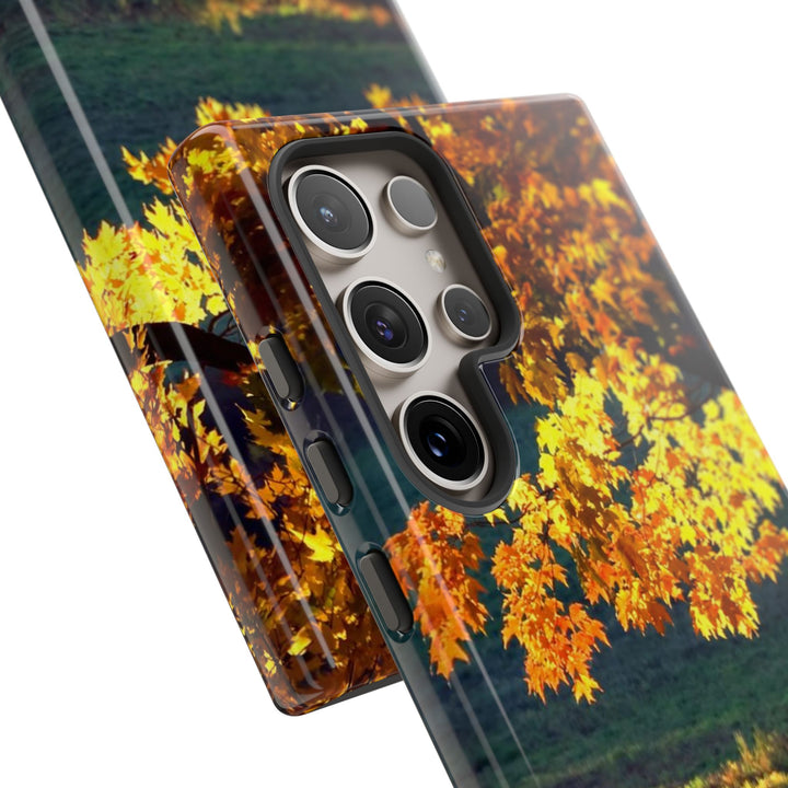 Impact Resistant, Fall Leaves Collage, Cute Phone Cases for Samsung S24, S23, S22, S21, IPhone 15 pro Iphone 14 pro Iphone 13 IPhone 12 Iphone 11 - Studio40ParkLane