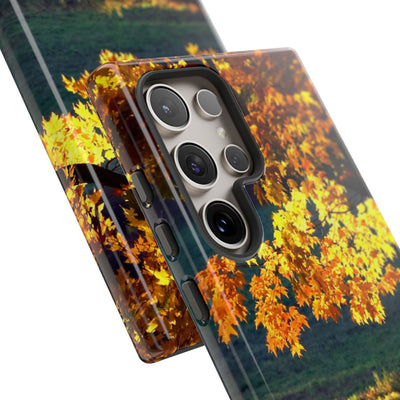 Impact Resistant, Fall Leaves Collage, Cute Phone Cases for Samsung S24, S23, S22, S21, IPhone 15 pro Iphone 14 pro Iphone 13 IPhone 12 Iphone 11