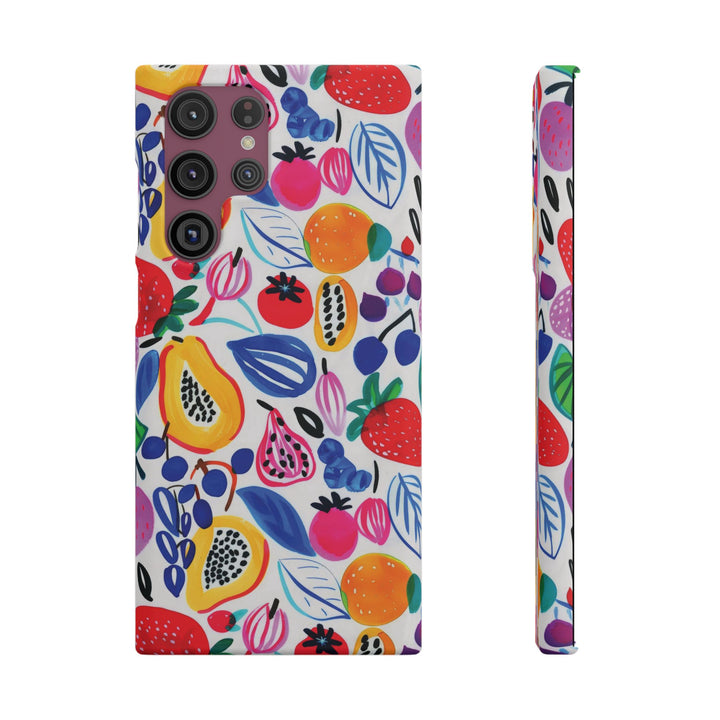 Snap Cute Custom Phone Case, Summer Fruit case for iPhone 18 17 16 15 14 13 12 Pro Max, Samsung S26 S25 S24 S23 Ultra Protective Phone Case - Studio40ParkLane