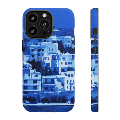 Impact Resistant, Greece House, Cute Phone Cases for Samsung S24, S23, S22, S21, IPhone 15 pro Iphone 14 pro Iphone 13 IPhone 12 Iphone 11