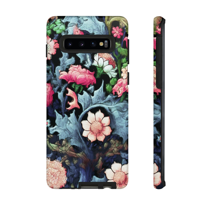 Cute Samsung Phone Case | Aesthetic Samsung Phone Case | Galaxy S23, S22, S21, S20 | Luxury Double Layer | Cool Flowers Design Floral - Studio40ParkLane