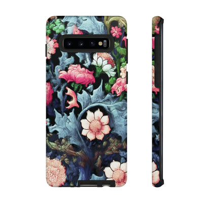 Cute Samsung Phone Case | Aesthetic Samsung Phone Case | Galaxy S23, S22, S21, S20 | Luxury Double Layer | Cool Flowers Design Floral