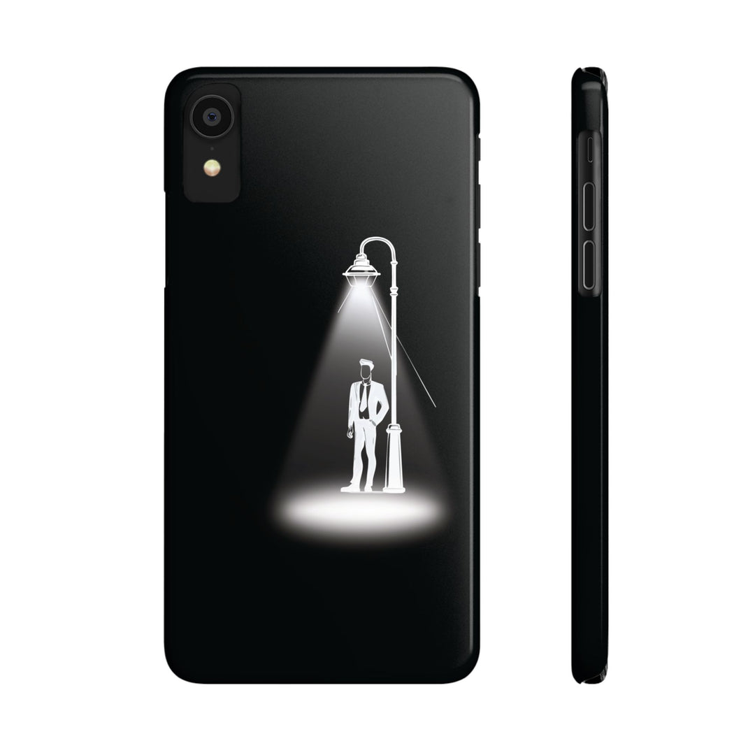 Slim Mystery Man Spotlight Gift for Her Cute Phone Cases for Iphone 16 Pro Max | iPhone 15 Case | iPhone 15 Pro Max Case, Iphone 14, 13, 12, 11, 10, 8, 7 - Studio40ParkLane