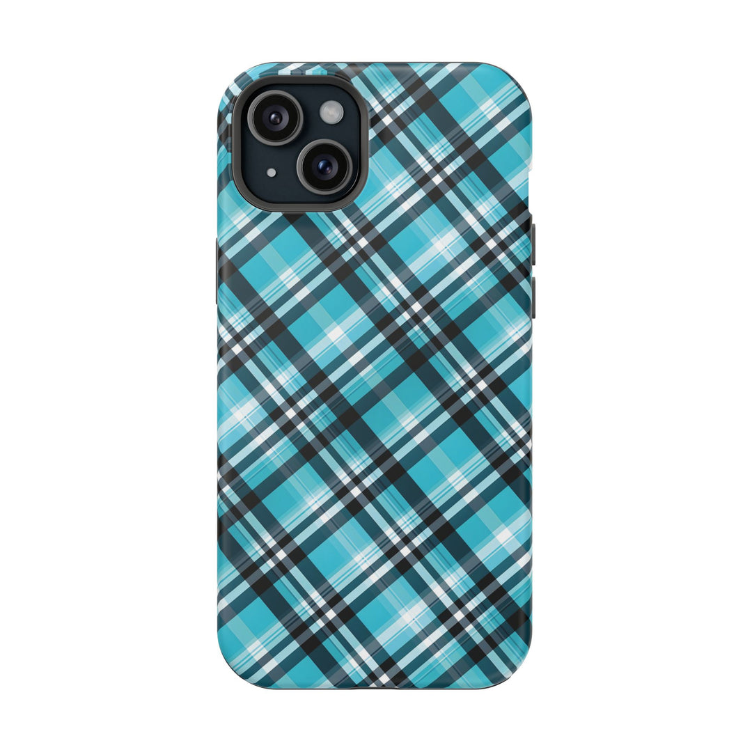 Checkered Plaid Magsafe Gift for Her Cute Phone Case for Iphone, | iPhone 16 | iPhone 15 Pro Max, Iphone 14 Pro Max, 13 12 11 10 9 8 7 - Studio40ParkLane