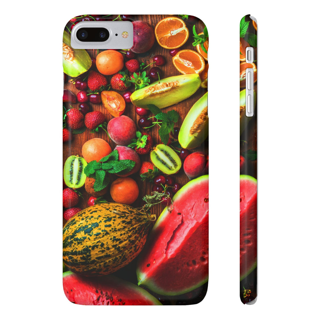 Slim Fall Fruit Collage Phone Cases for Iphone 16 | iPhone 15 Case | iPhone 15 Pro Max Case, Iphone 14, Iphone 14 Pro Max, Iphone 13, Slim Mom Dad Gift - Studio40ParkLane