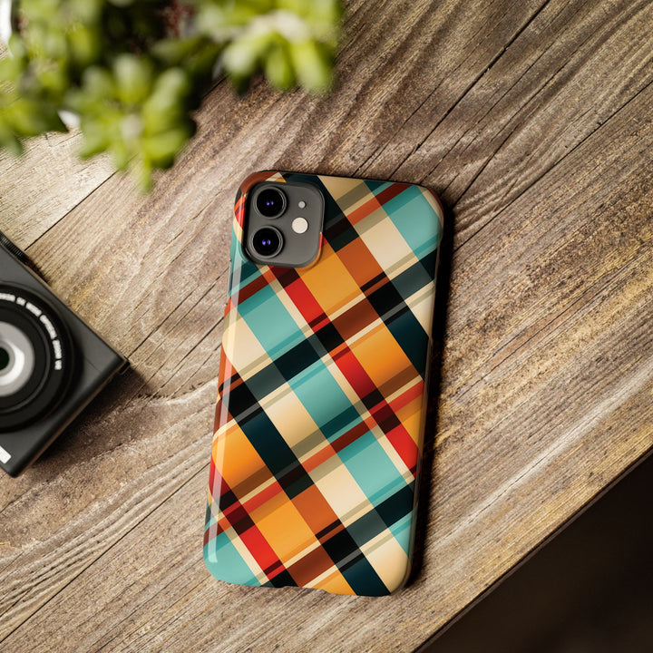 Slim Checkered Plaid Gift for Her Cute Phone Cases for Iphone 16 Pro Max | iPhone 15 Case | iPhone 15 Pro Max Case, Iphone 14, 13, 12, 11, 10, 8, 7 - Studio40ParkLane