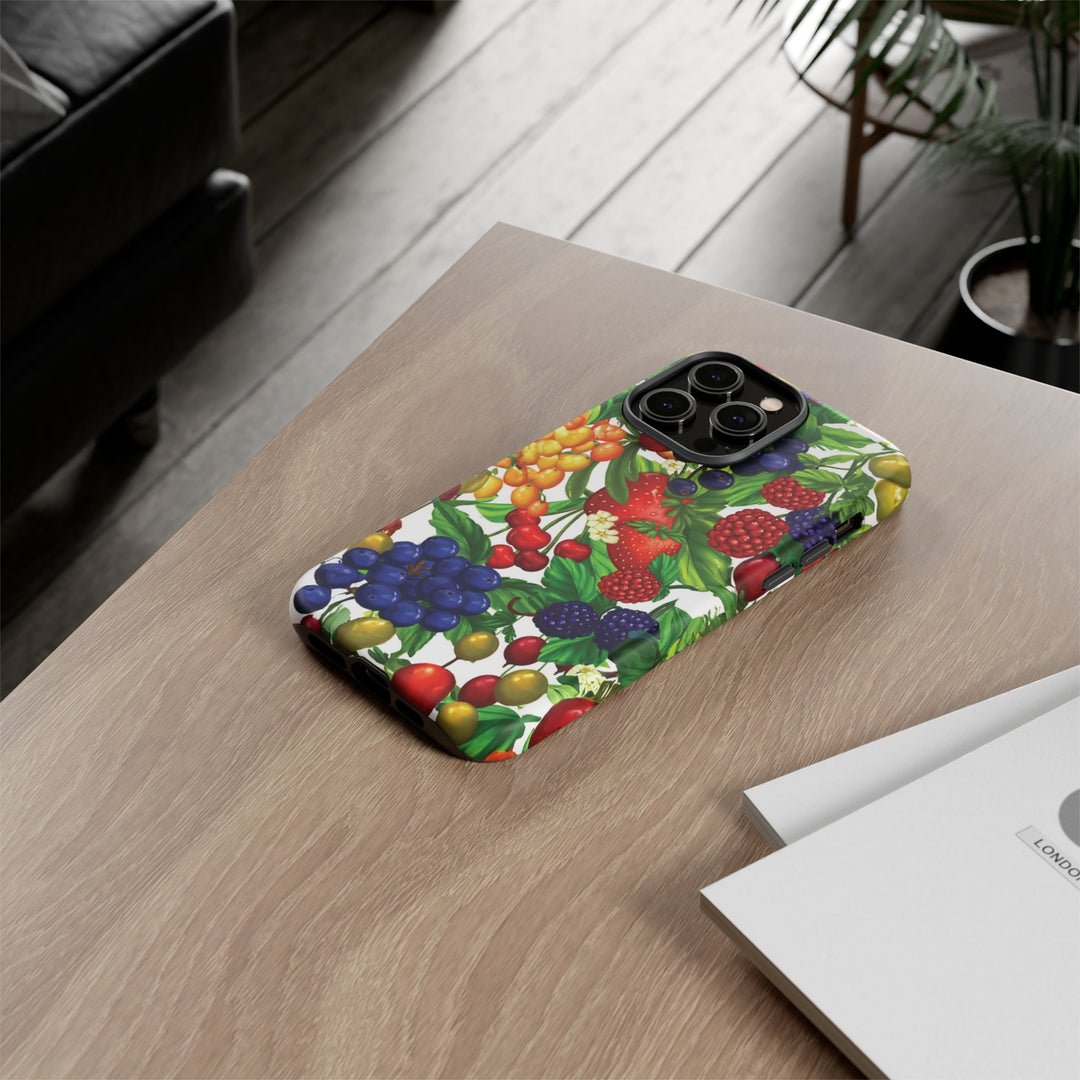 Cute Samsung Case | Cool Iphone Case | Summer Mixed Fruit, Samsung S24, S23, S22, S21, IPhone 15 Case | Iphone 14 Case, Iphone 13 Case - Studio40ParkLane