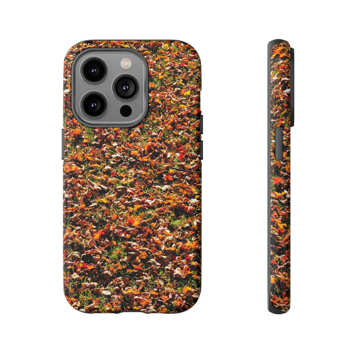 Impact Resistant, Fall Leaves Collage, Cute Phone Cases for Samsung S24, S23, S22, S21, IPhone 15 pro Iphone 14 pro Iphone 13 IPhone 12 Iphone 11 - Studio40ParkLane