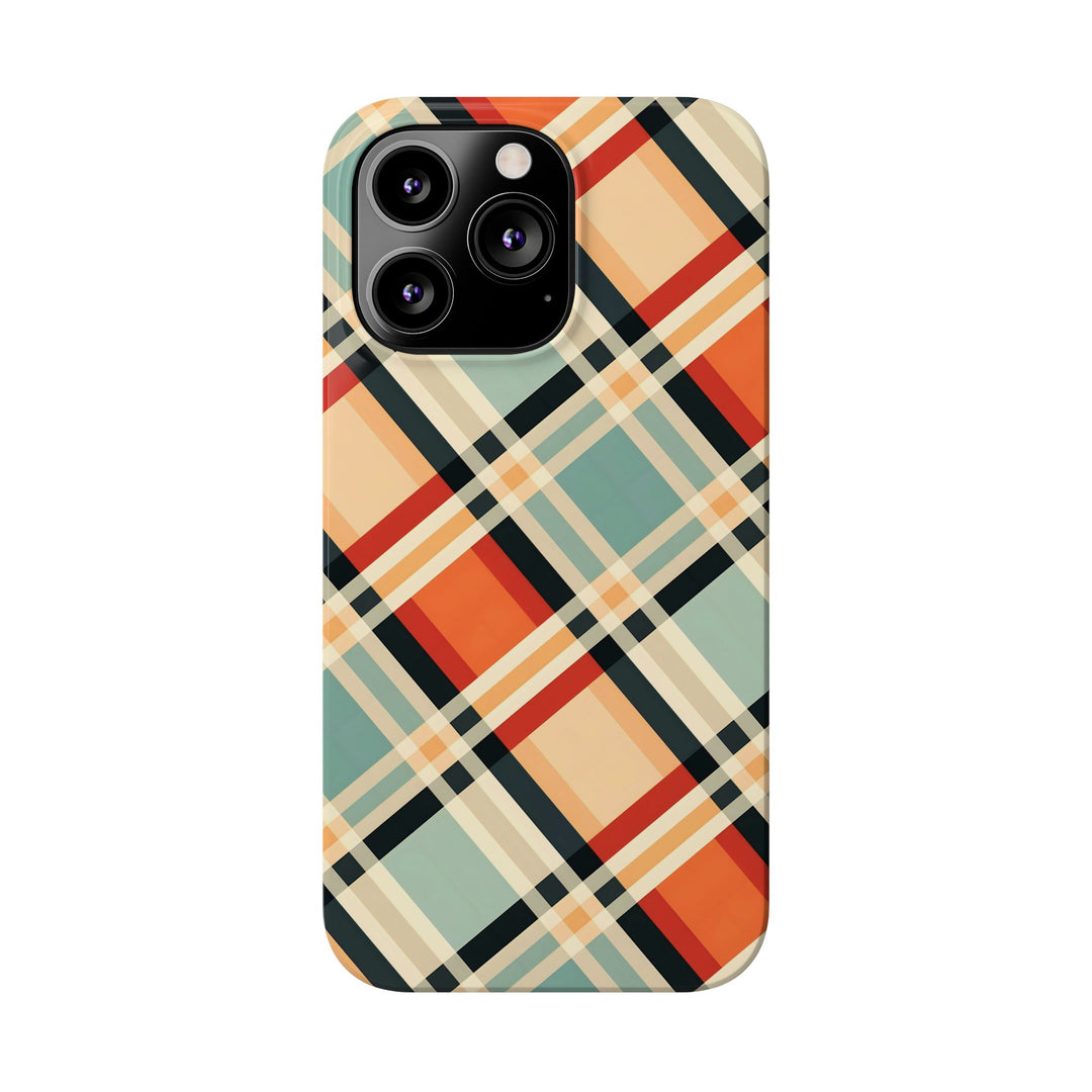 Slim Checkered Plaid Gift for Her Cute Phone Cases for Iphone 16 Pro Max | iPhone 15 Case | iPhone 15 Pro Max Case, Iphone 14, 13, 12, 11, 10, 8, 7 - Studio40ParkLane