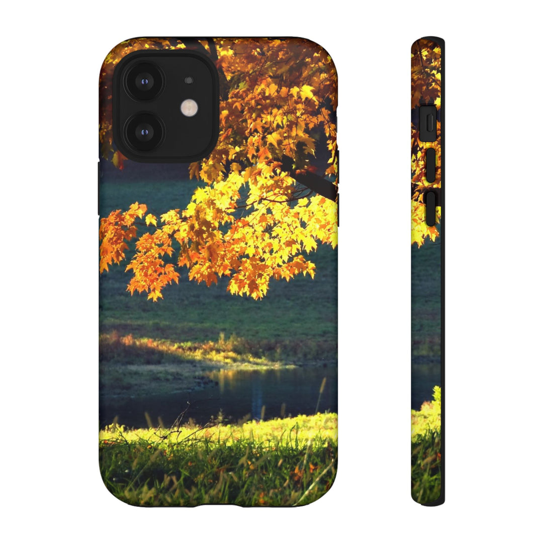 Impact Resistant, Fall Leaves Collage, Cute Phone Cases for Samsung S24, S23, S22, S21, IPhone 15 pro Iphone 14 pro Iphone 13 IPhone 12 Iphone 11 - Studio40ParkLane