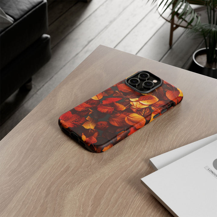 Autumn Fall Leaves Gift for Her Cute Phone Case for, Samsung Galaxy S24, S23, S22, S21, IPhone 16 Case | Iphone 15, Iphone 14, IPhone 13 Case - Studio40ParkLane