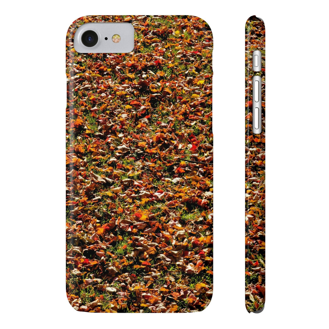 Slim Cute Phone Cases for Iphone - | iPhone 15 Case | iPhone 15 Pro Max Case, Iphone 14 Case, Iphone 14 Pro Max, Iphone 13, New England Fall Leaves - Studio40ParkLane
