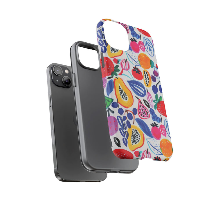 Premium Tough Summer Fruit Collage Gift for Her Cute Phone Cases for Samsung and Iphone, 16, 15, 14, S24, S23, S22, S21, S20, Plus, Ultra, Pro - Studio40ParkLane