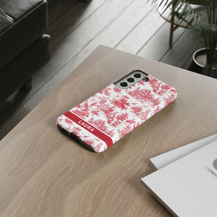 Premium Tough Personalized Initial Custom Gift Cute Phone Cases for Samsung Galaxy S24, S23, S22, S21 Plus, Ultra, Iphone 16, 15, 14 Pro Max - Studio40ParkLane