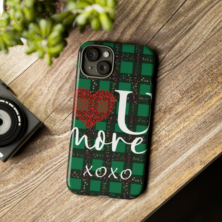 Cute IPhone Case | iPhone 15 Case | iPhone 15 Pro Max Case, Iphone 14 Case, Iphone 14 Pro Max Case IPhone Case for Art Lovers, Love You Green - Studio40ParkLane