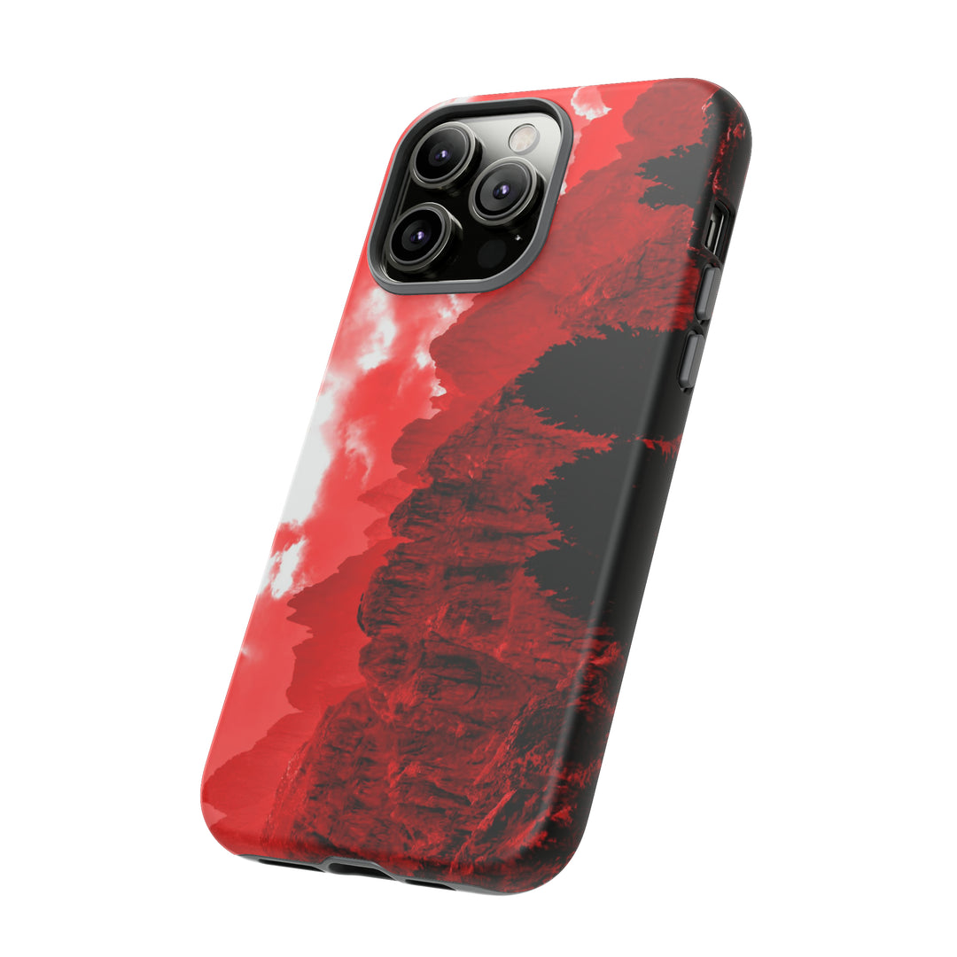 Cute IPhone Case | iPhone 15 Case | iPhone 15 Pro Max Case, Iphone 14 Case, Iphone 14 Pro Max Case IPhone Case for Art Lovers - Red Mountains - Studio40ParkLane