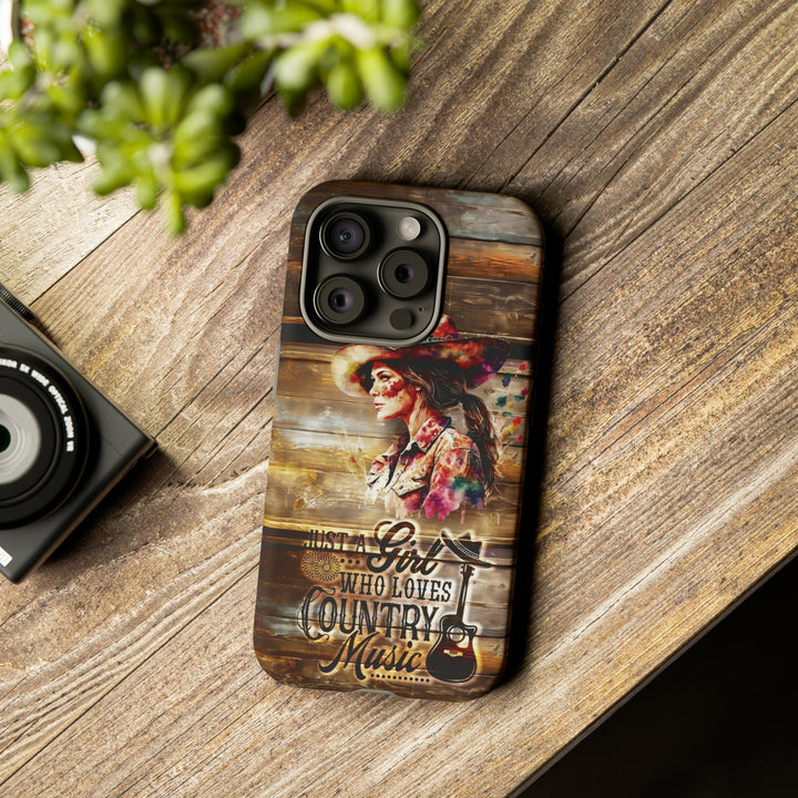 Cute IPhone Case | Country Music Girl iPhone 15 Case | iPhone 15 Pro Case, Iphone 14 Case, Iphone 14 Pro Max Case, Protective Iphone Case - Studio40ParkLane
