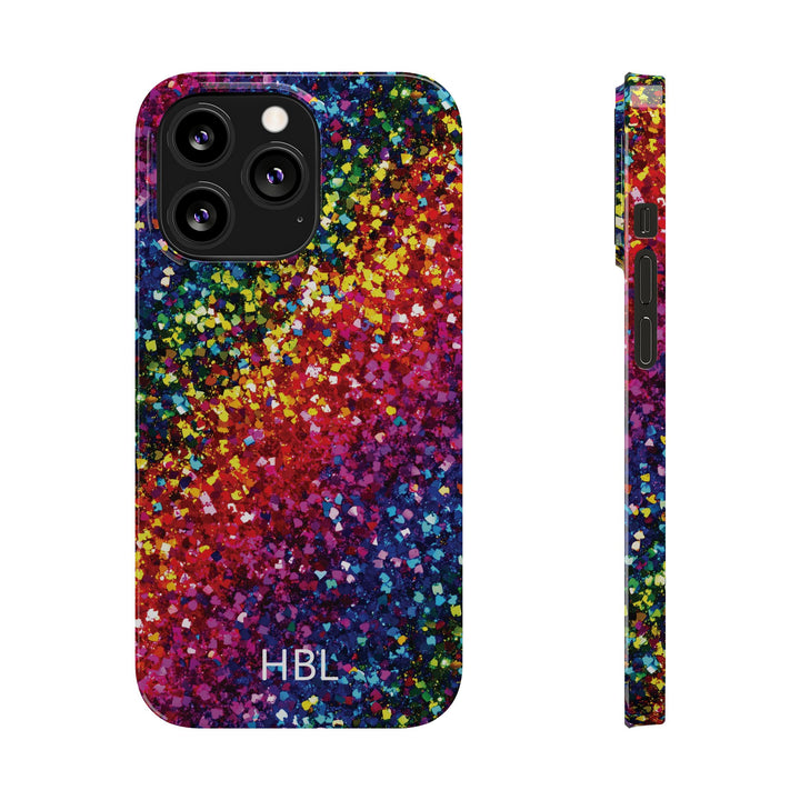 Slim Personalized Slim Muted Faux Play on Glitter Effect Cute Phone Cases for Iphone 16 Pro Max | iPhone 15 Case | iPhone 15 Pro Max Case, Iphone 14, Iphone 14 Pro Max, Iphone 13 12 11 8 7 - Studio40ParkLane